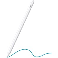 KECOW Lápiz iPad con Palm Rejection-Lápiz para Pantalla Táctil de 1-0 mm Perfectamente Preciso- Stylus Pen para iPad 6…